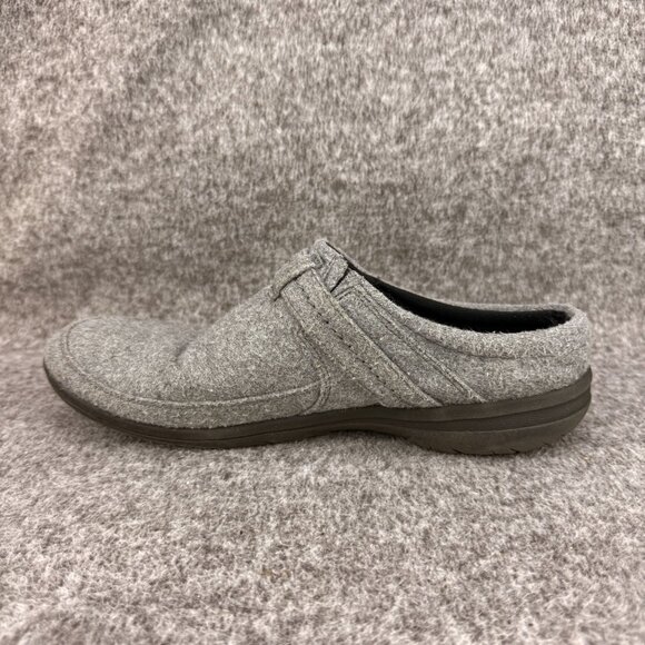 ✅Womens 10 Merrell Gray Wool-Blend Clogs Buckle Casual Comfort Fashion Shoe✅PET - Picture 11 of 13